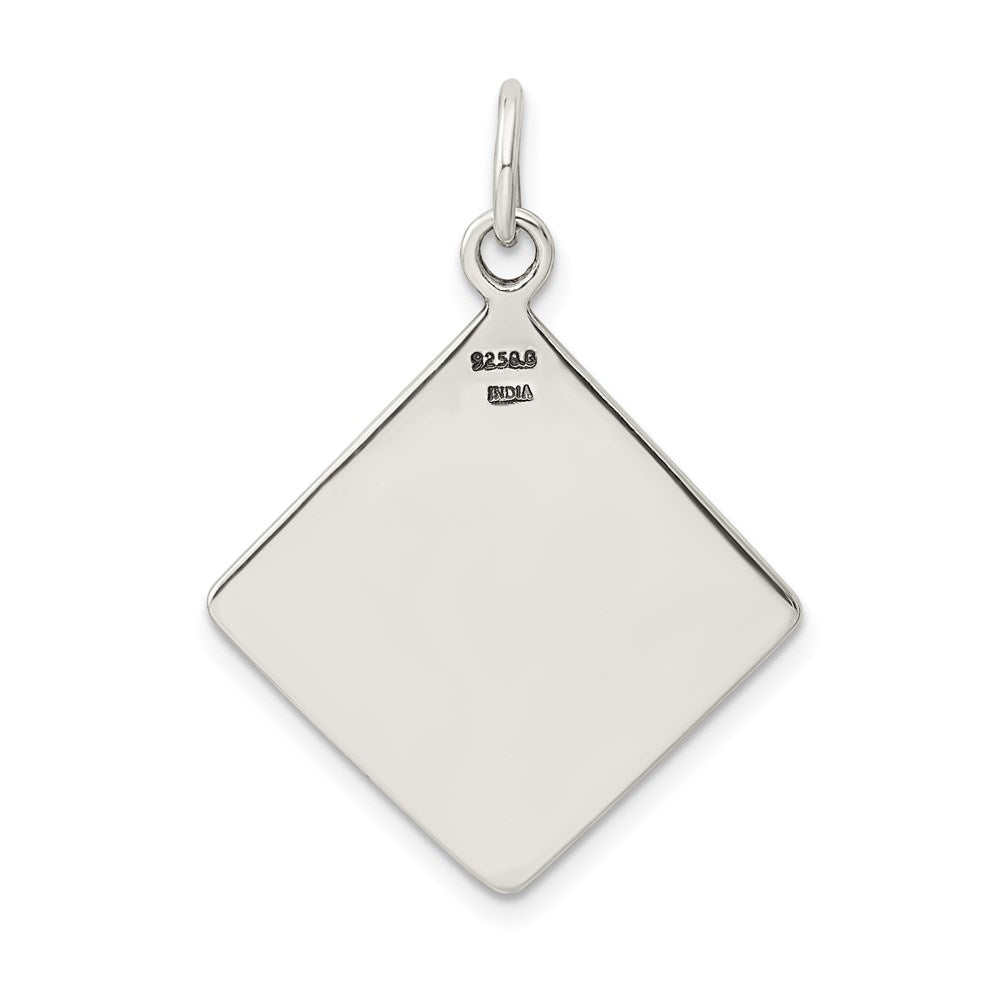 Sterling Silver Antiqued Celtic Charm