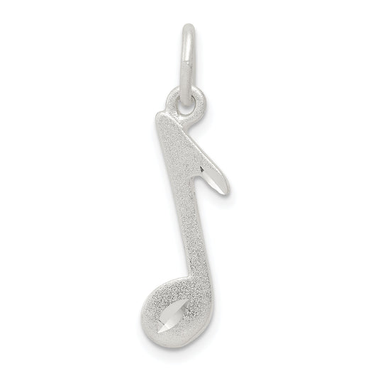 Sterling Silver Music Note Charm