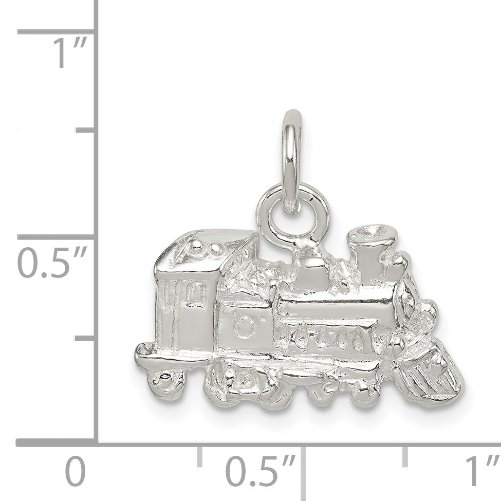 Sterling Silver Train Engine Charm