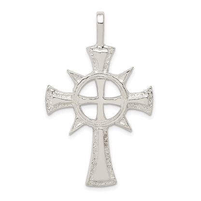 Sterling Silver Iona Cross Pendant
