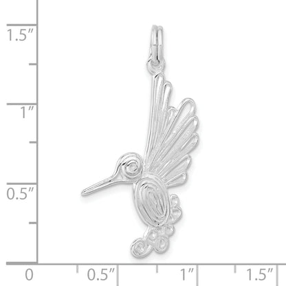 Sterling Silver Hummingbird Charm