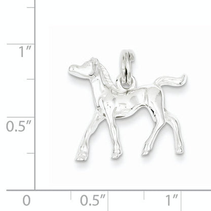 Sterling Silver Horse Charm