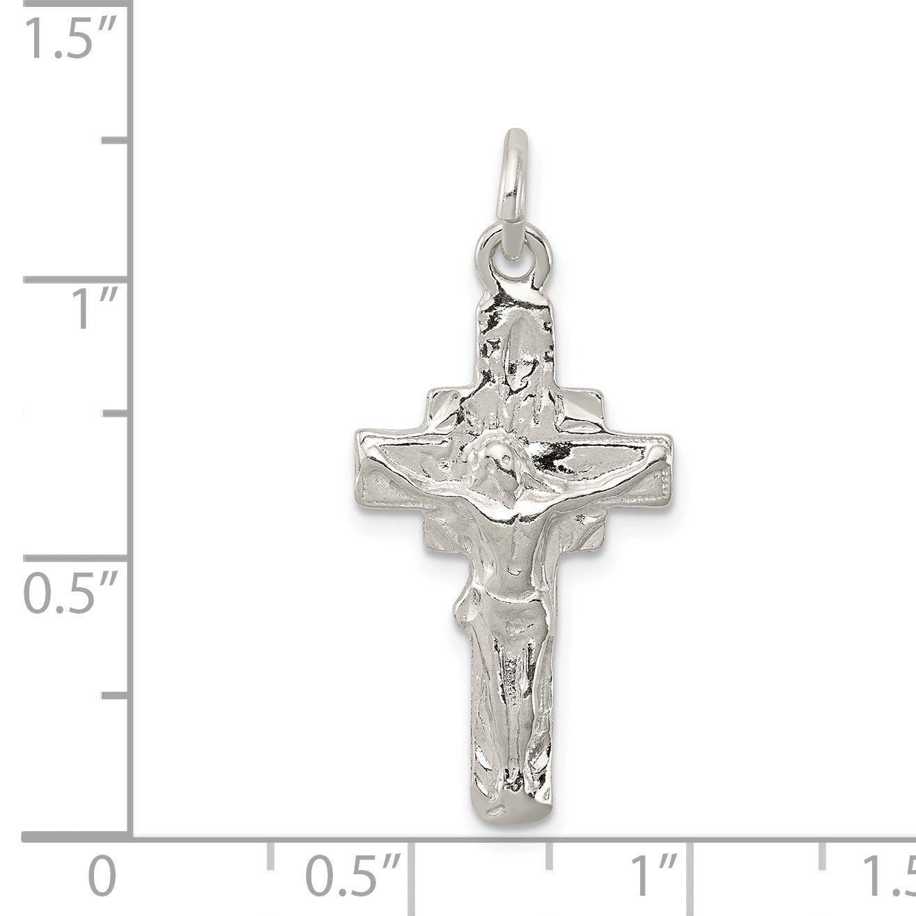 Sterling Silver Crucifix Pendant