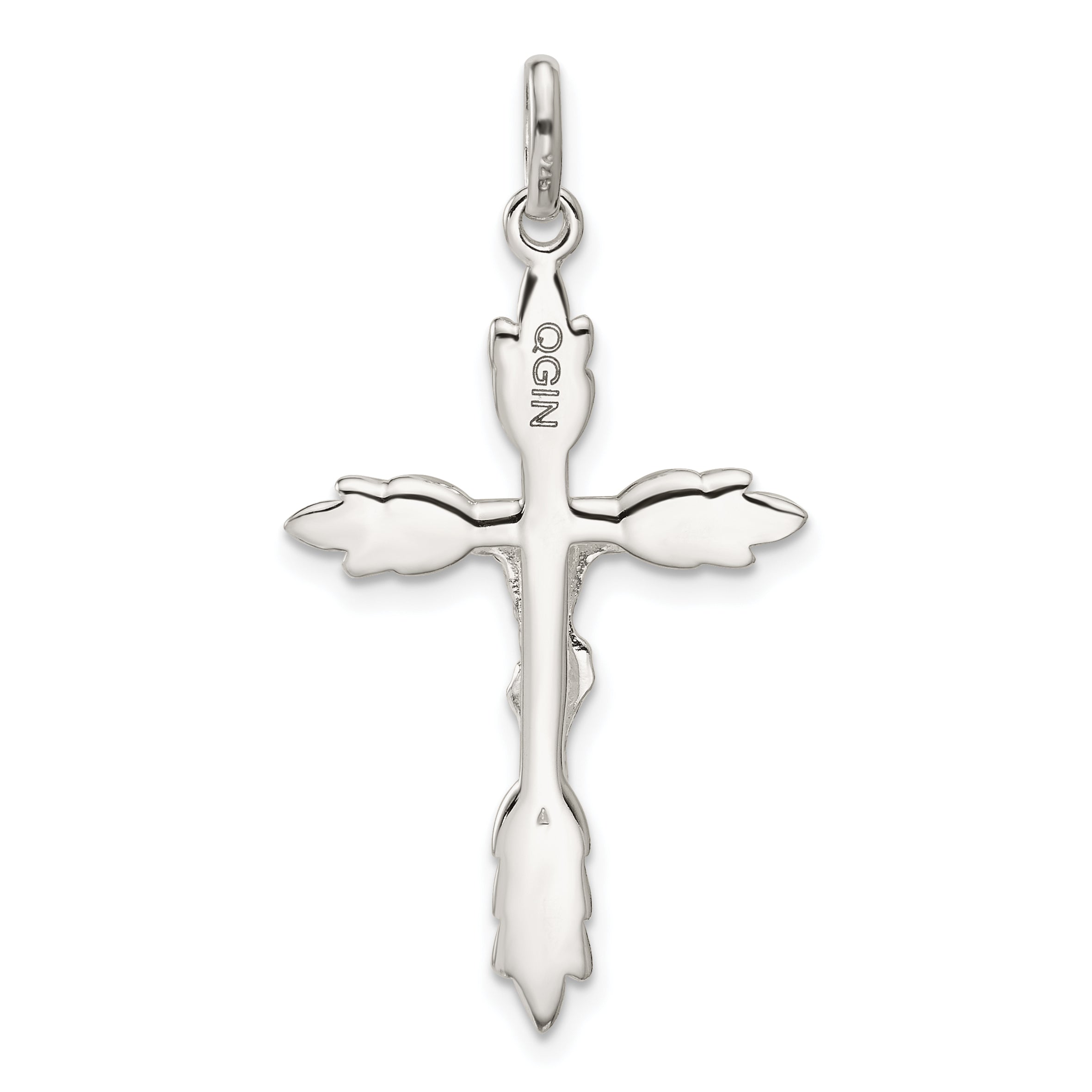 Sterling Silver Inri Crucifix Charm