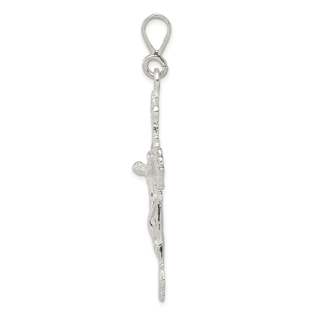 Sterling Silver Inri Crucifix Pendant