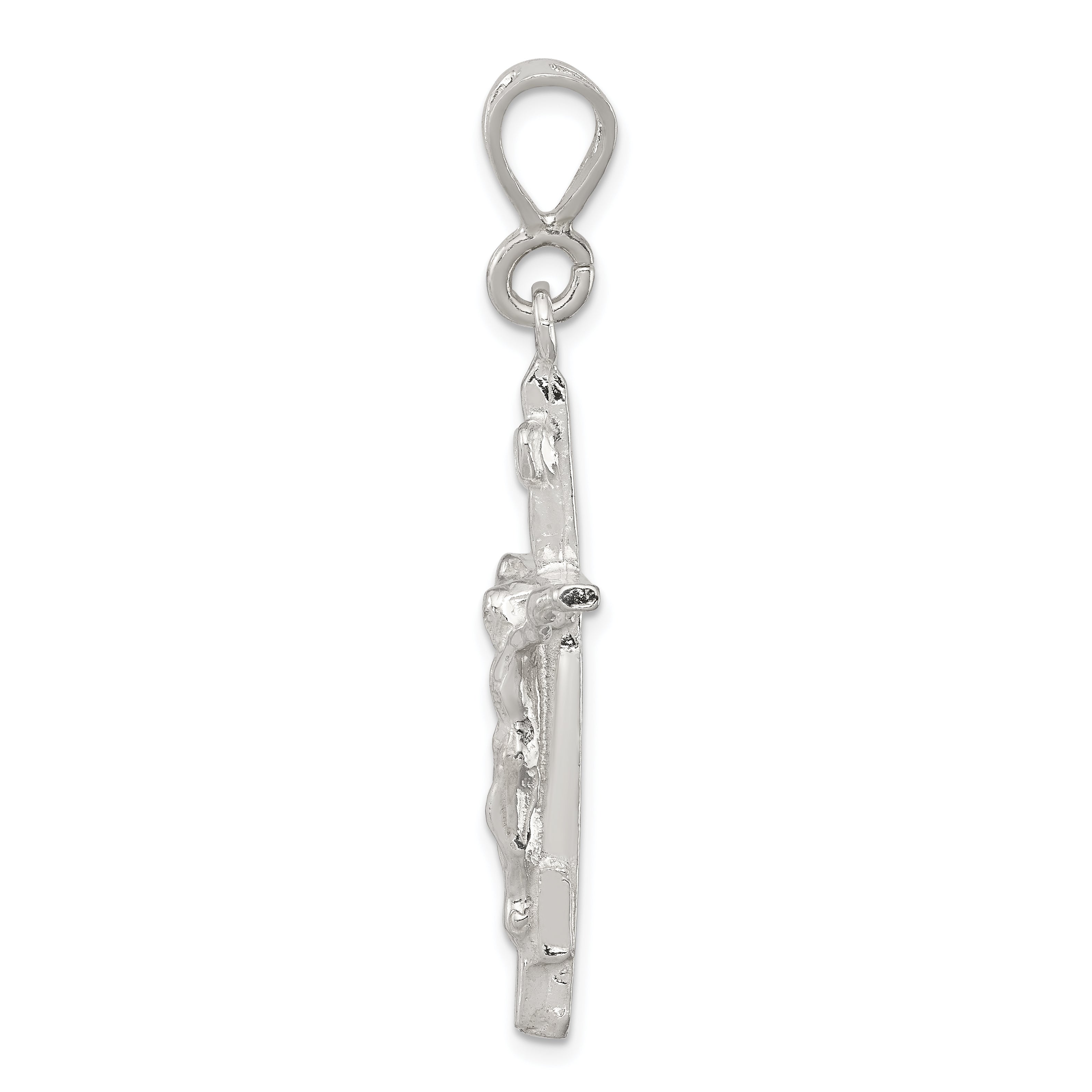 Sterling Silver Inri Crucifix Pendant