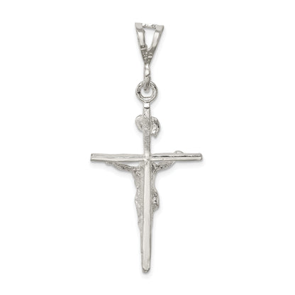 Sterling Silver Inri Crucifix Pendant
