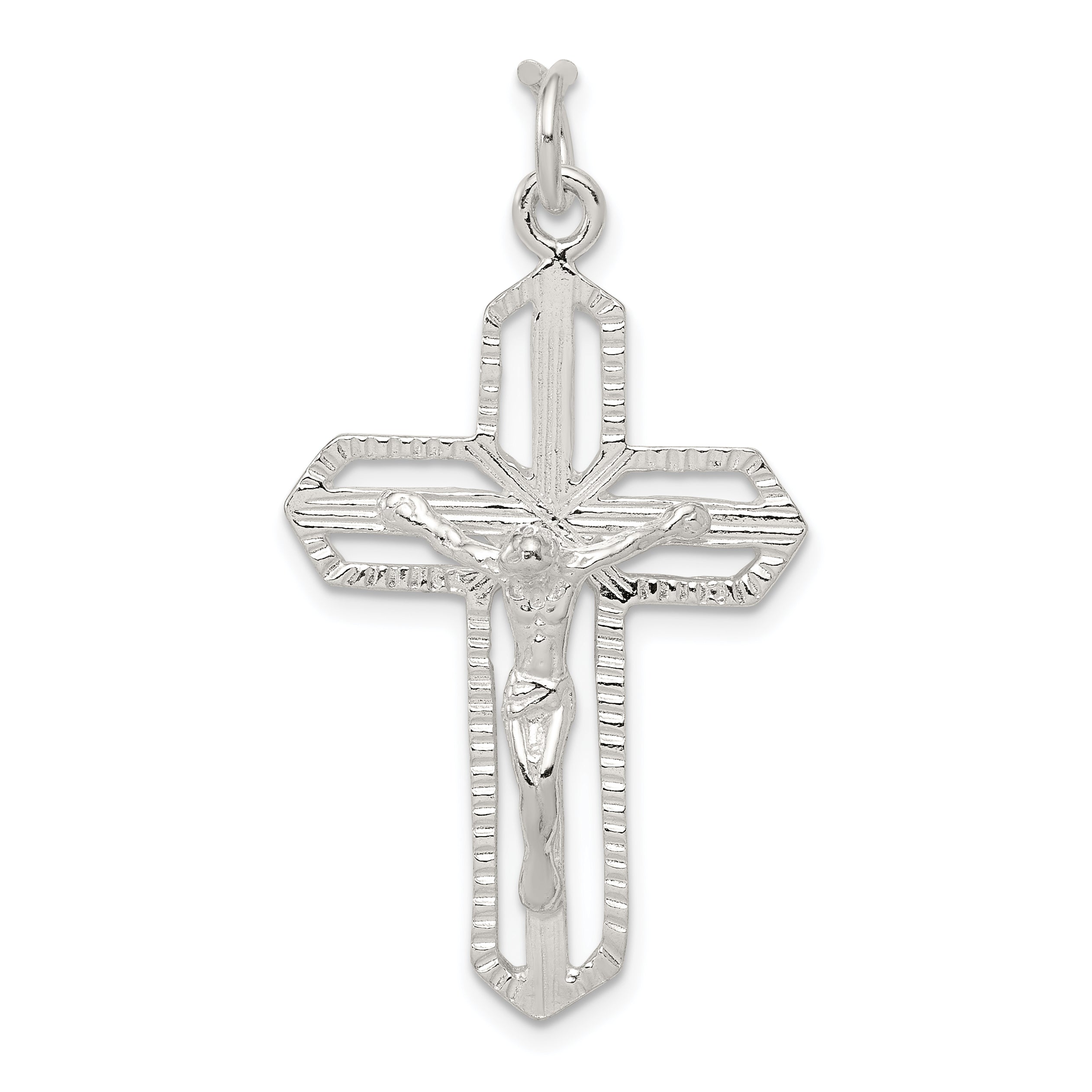 Sterling Silver Crucifix Pendant