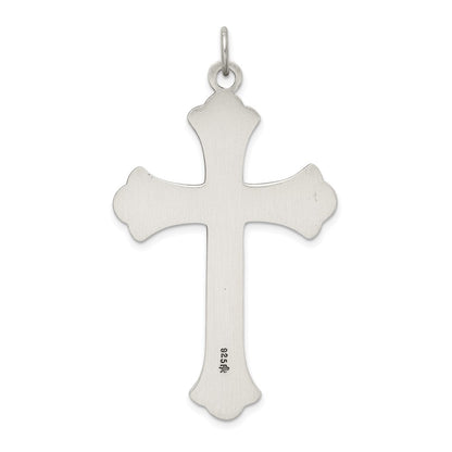 Sterling Silver Antiqued Cross Pendant
