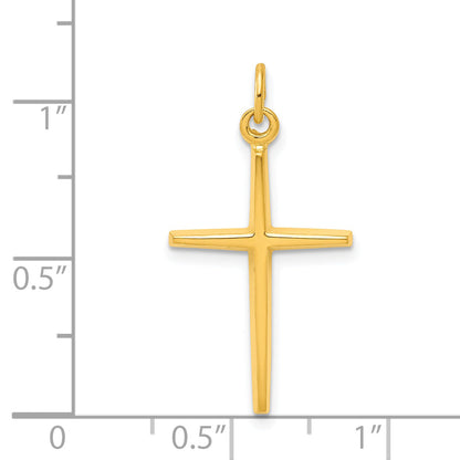 Sterling Silver & 24K Gold -Plated Passion Cross Charm