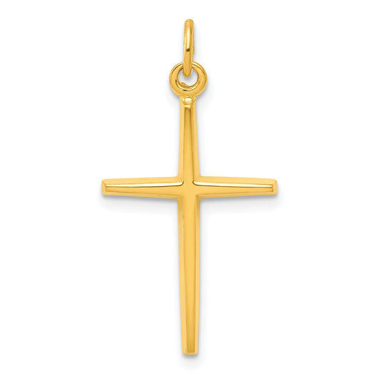 Sterling Silver & 24K Gold -Plated Passion Cross Charm