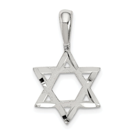 Sterling Silver Star Of David Charm
