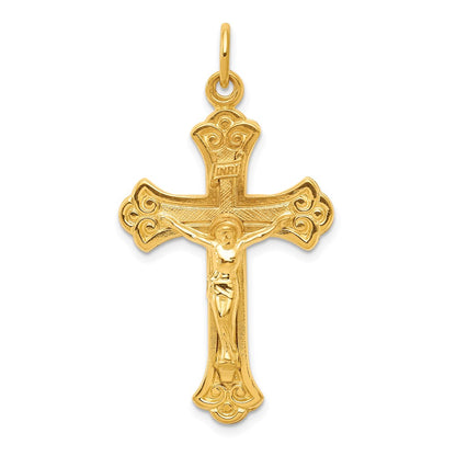 Sterling Silver & 24K Gold -Plated Inri Crucifix Pendant