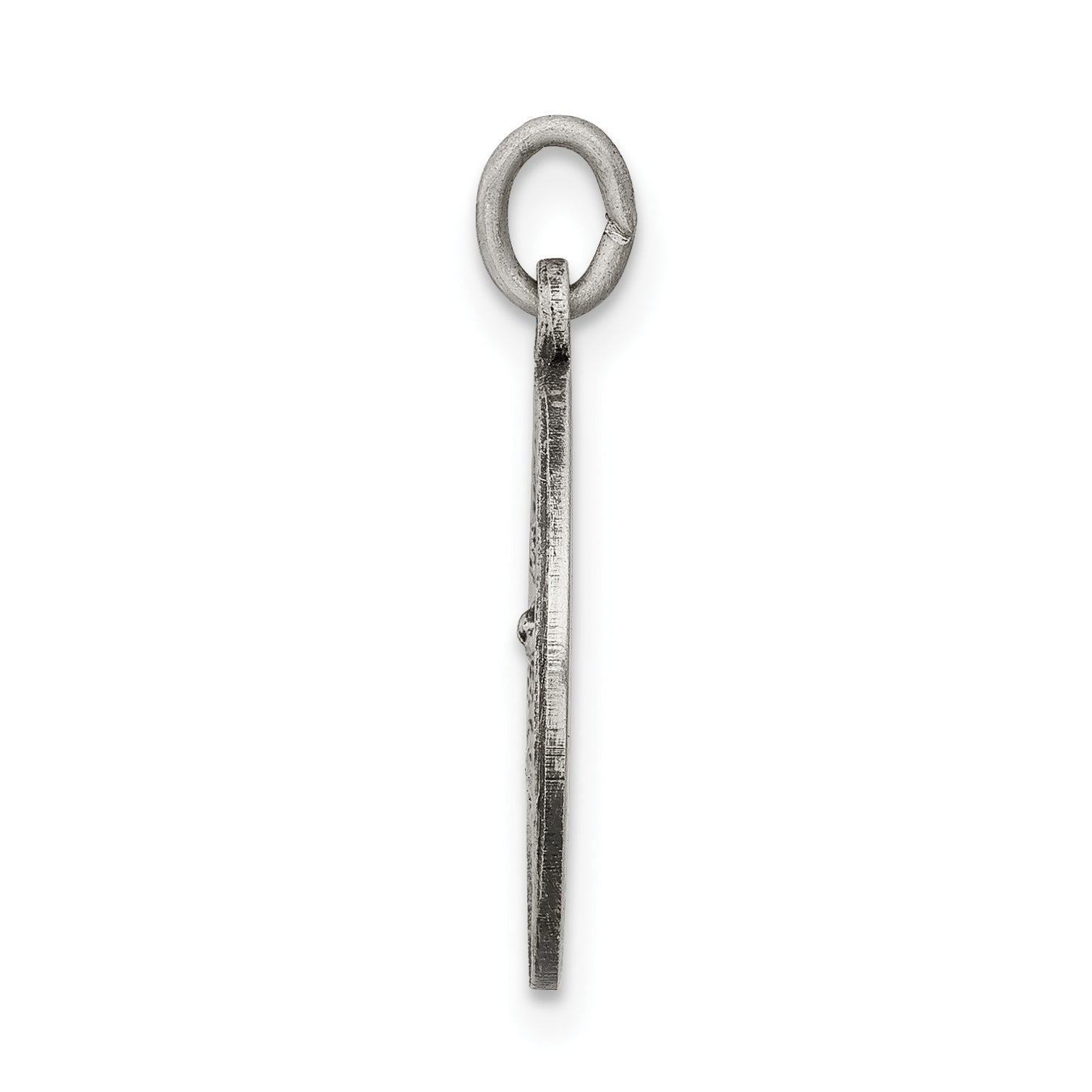 Sterling Silver Antiqued Infant Of Prague Medal