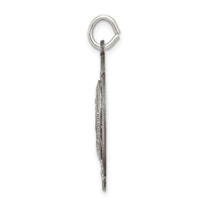 Sterling Silver Antiqued Miraculous Medal