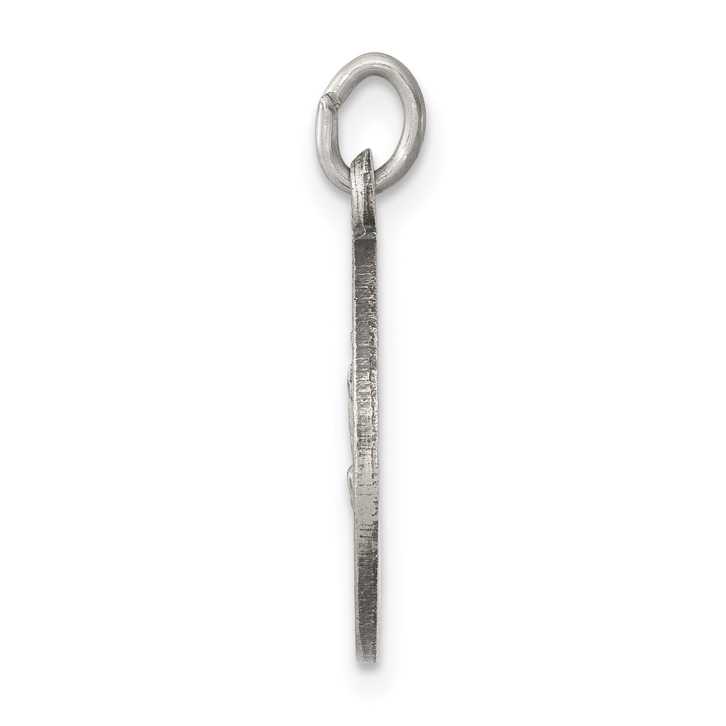 Sterling Silver Antiqued Our Lady Of Fatima Medal