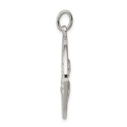 Sterling Silver Queen Of The Holy Scapular Medal