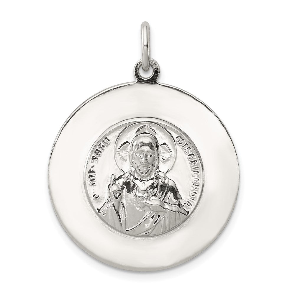 Sterling Silver Queen Of The Holy Scapular Medal