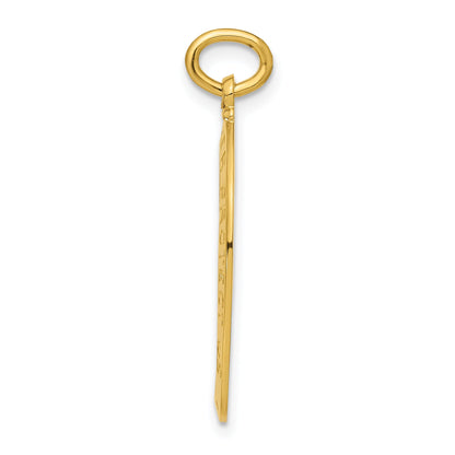 Sterling Silver 24K Gold-Plated Baseball Saint Christopher Medal Pendant