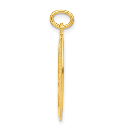 Sterling Silver 24K Gold-Plated Saint Christopher Basketball Medal Pendant