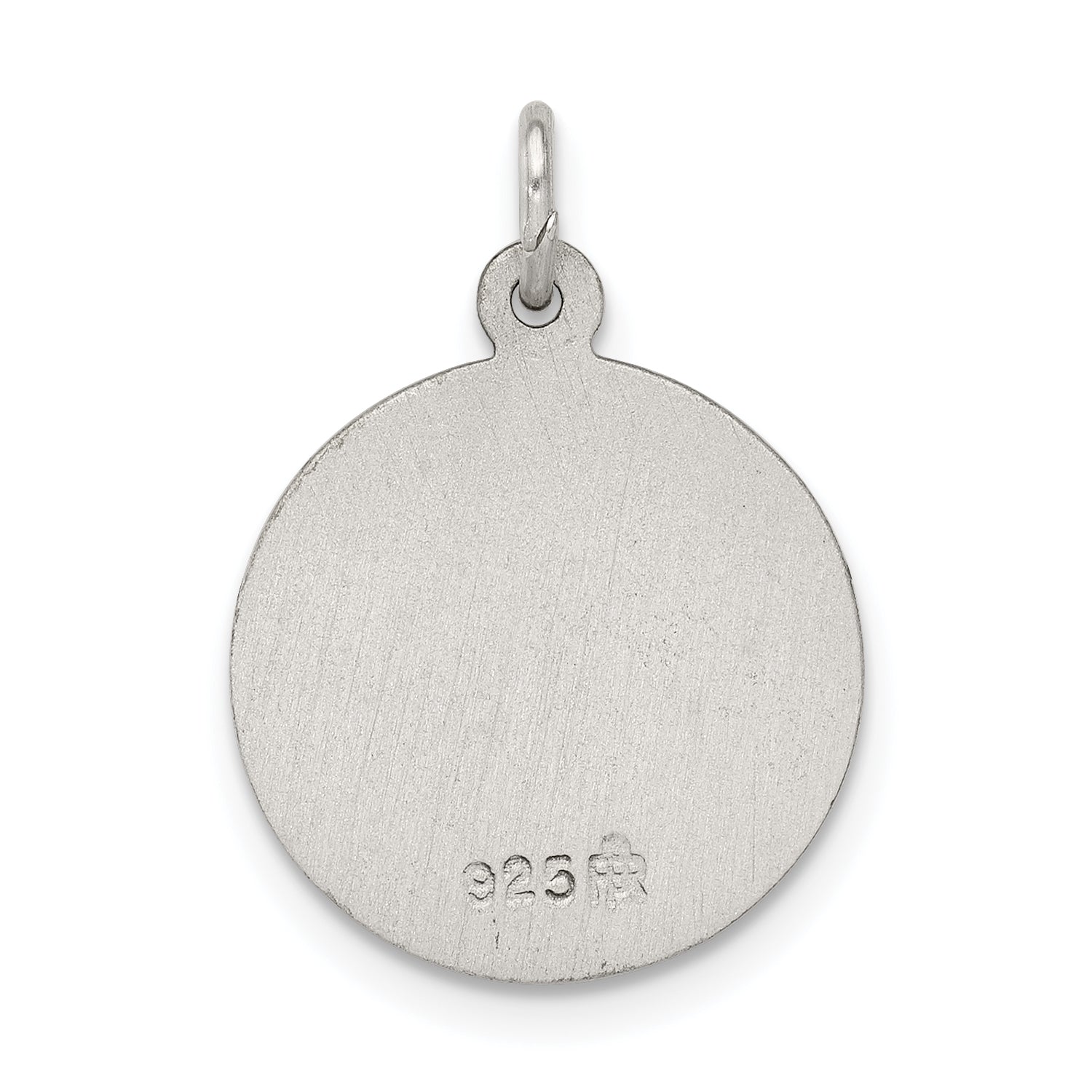 Sterling Silver Antiqued Saint Elizabeth Seton Medal