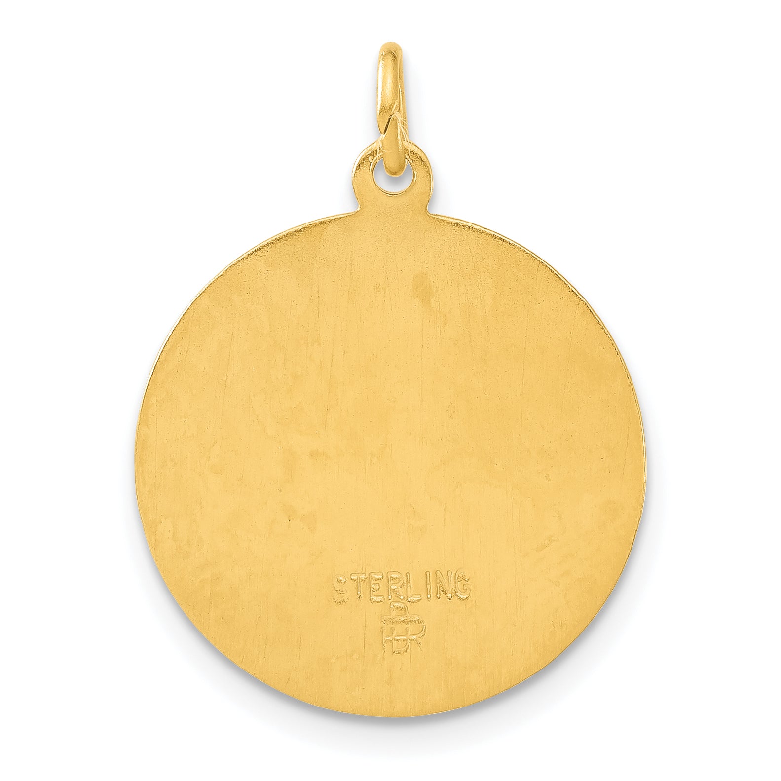 Sterling Silver & 24K Gold-Plated Saint Mark Medal Charm