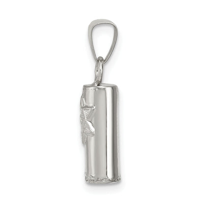 Sterling Silver Mezuzah Pendant
