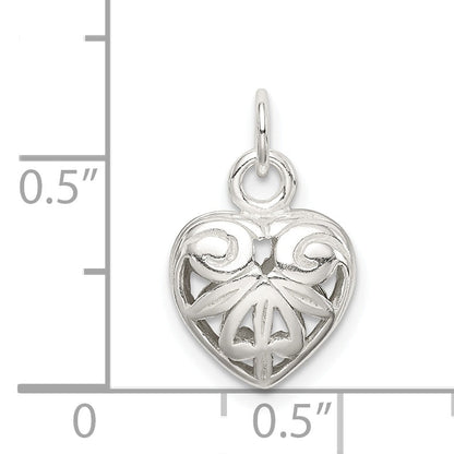 Sterling Silver Heart Charm