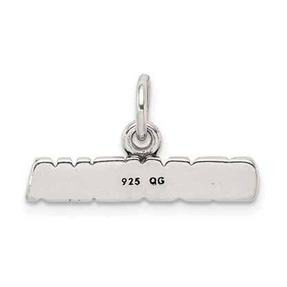 Sterling Silver Antiqued Grandma Charm
