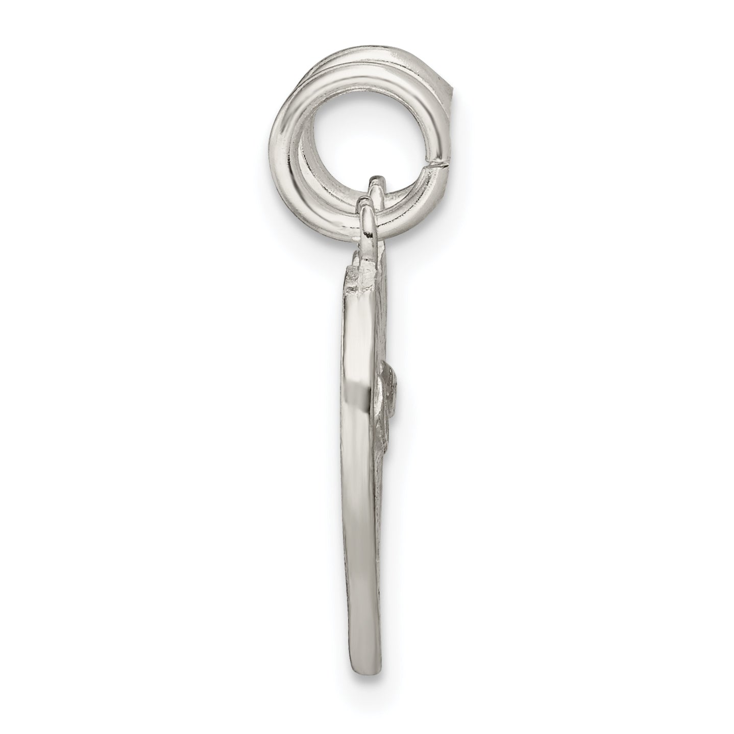 Sterling Silver Best Friends 2-Piece Break Apart Heart Charm