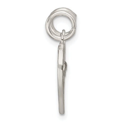 Sterling Silver Best Friends 2-Piece Break Apart Heart Charm