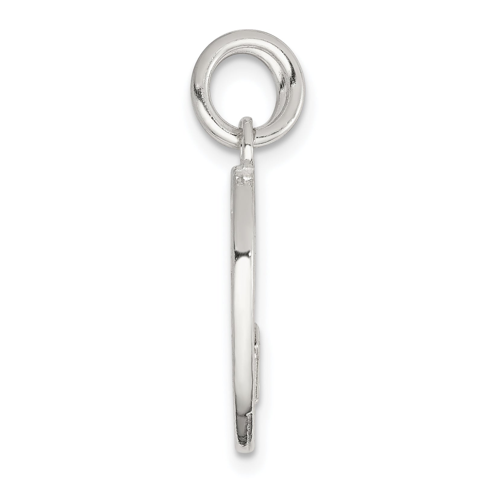 Sterling Silver I Love You 2-Piece Break Apart Heart Charm