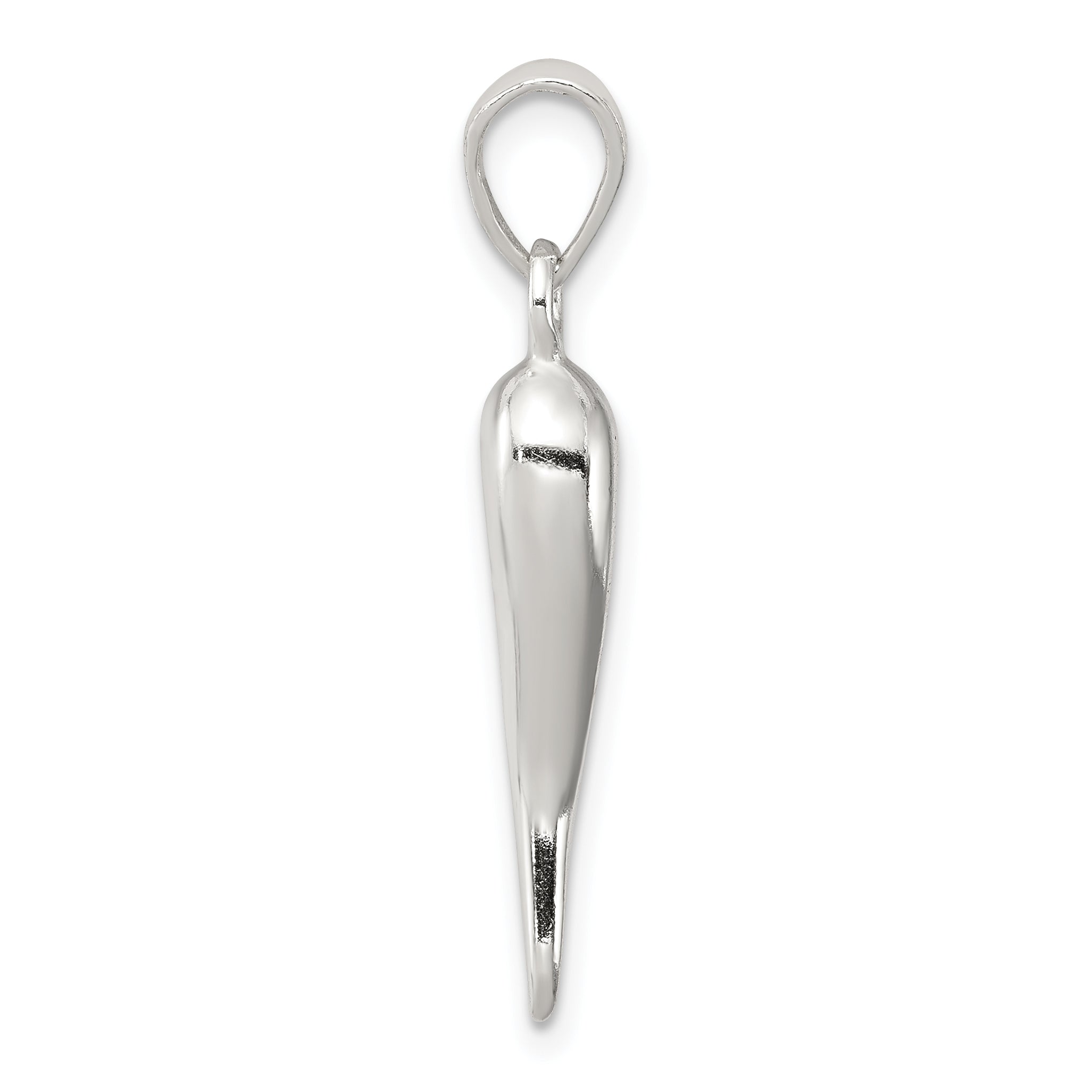 Sterling Silver Italian Horn