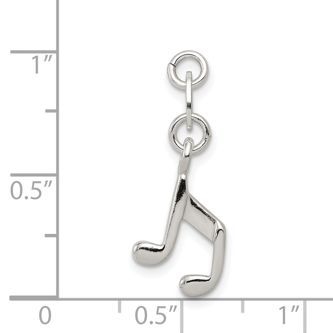 Sterling Silver Music Note Charm