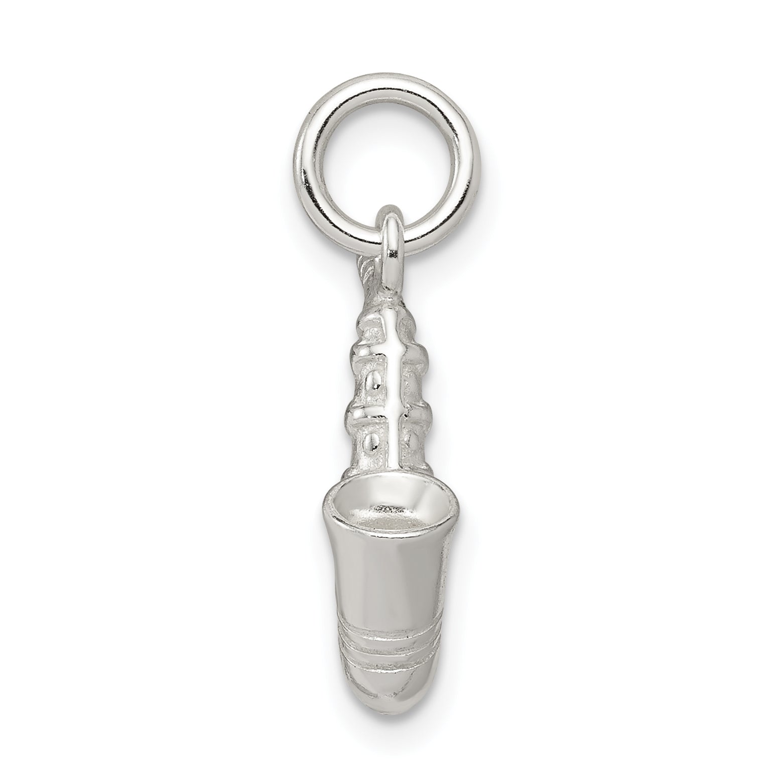 Sterling Silver Saxophone Charm