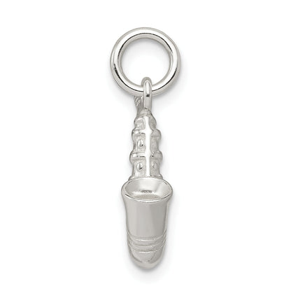 Sterling Silver Saxophone Charm