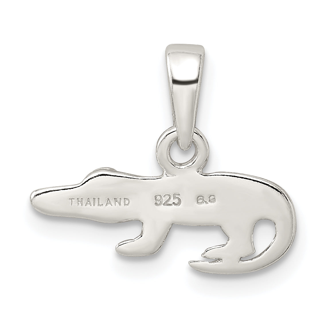 Sterling Silver Alligator Charm