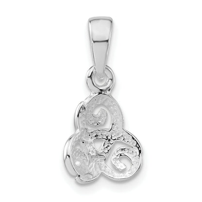 Sterling Silver Polished Fancy Charm