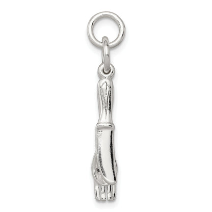 Sterling Silver Fork, Knife, And Spoon Charm