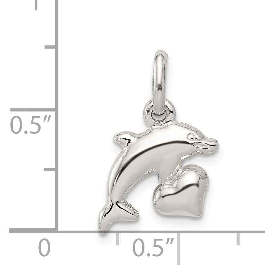 Sterling Silver Dolphin Pendant