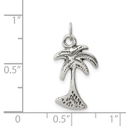 Sterling Silver Palm Tree Charm