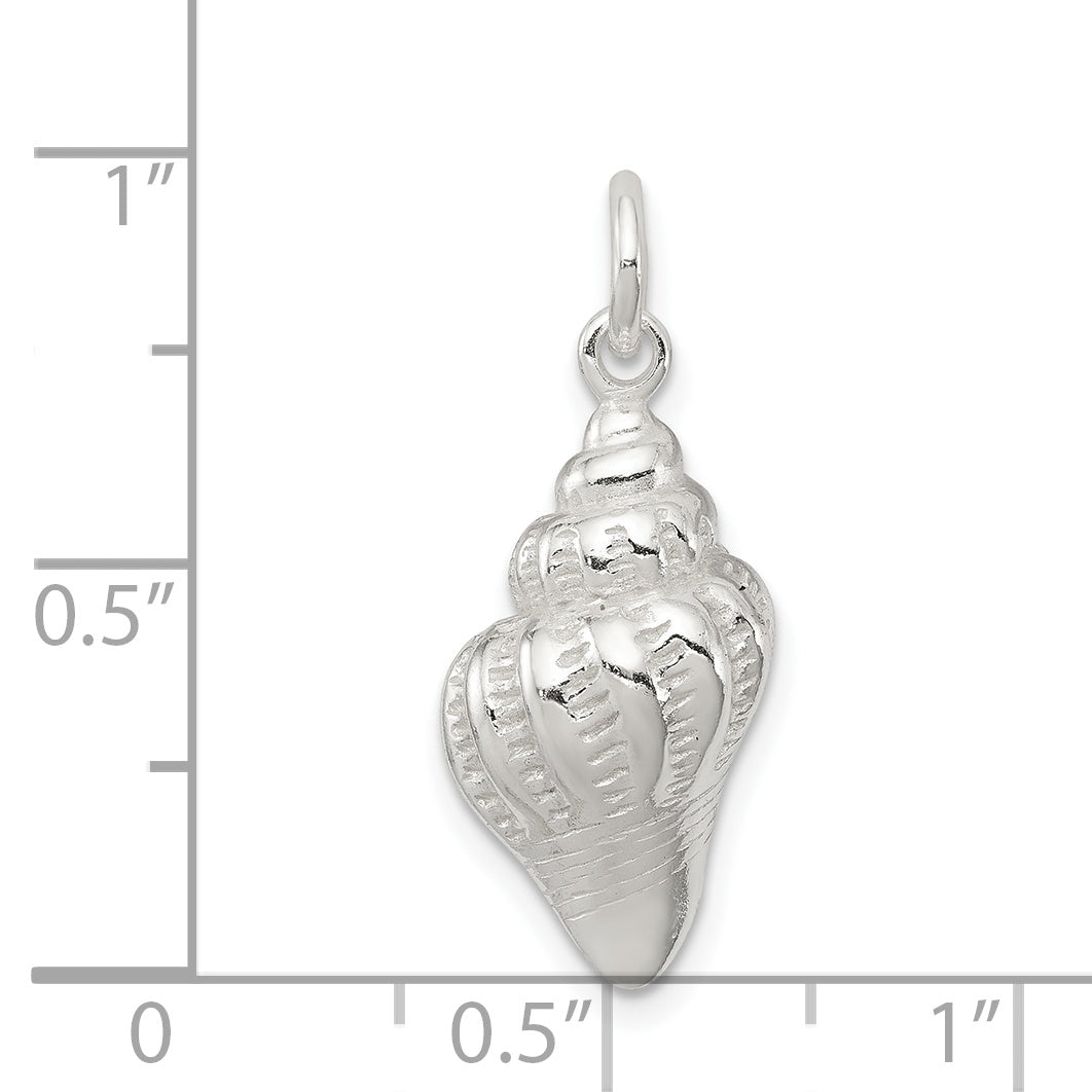 Sterling Silver Seashell Charm