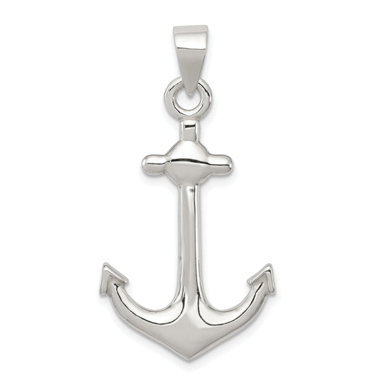 Sterling Silver Anchor Pendant