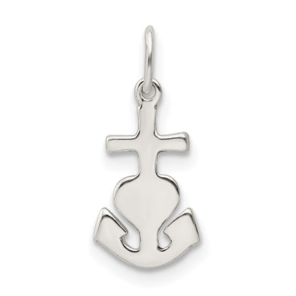 Sterling Silver Hope, Faith, And Charity Charm