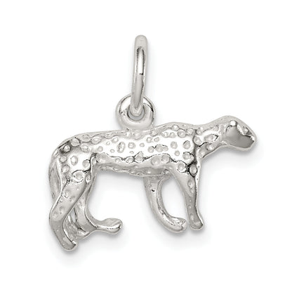 Sterling Silver Leopard Charm
