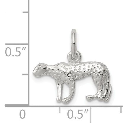 Sterling Silver Leopard Charm