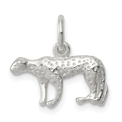 Sterling Silver Leopard Charm