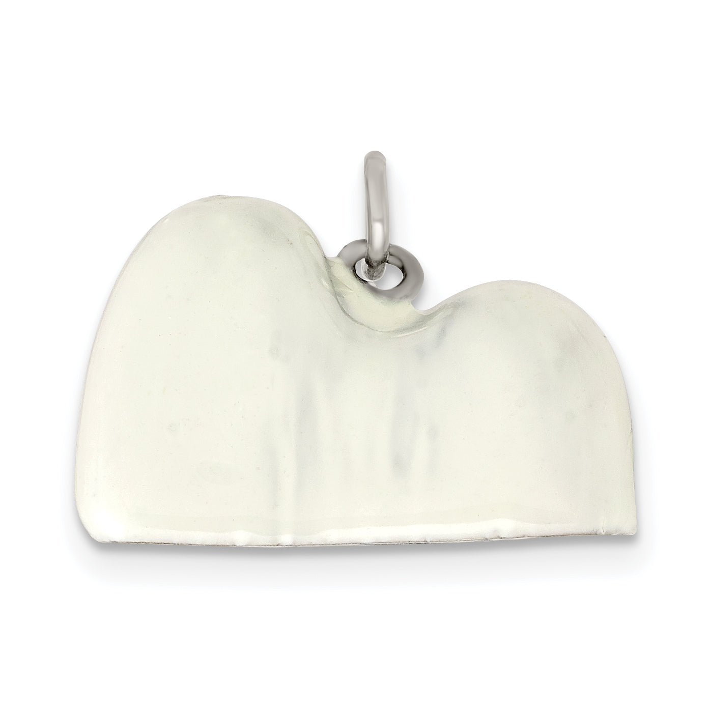 Sterling Silver Enameled Maltese Charm