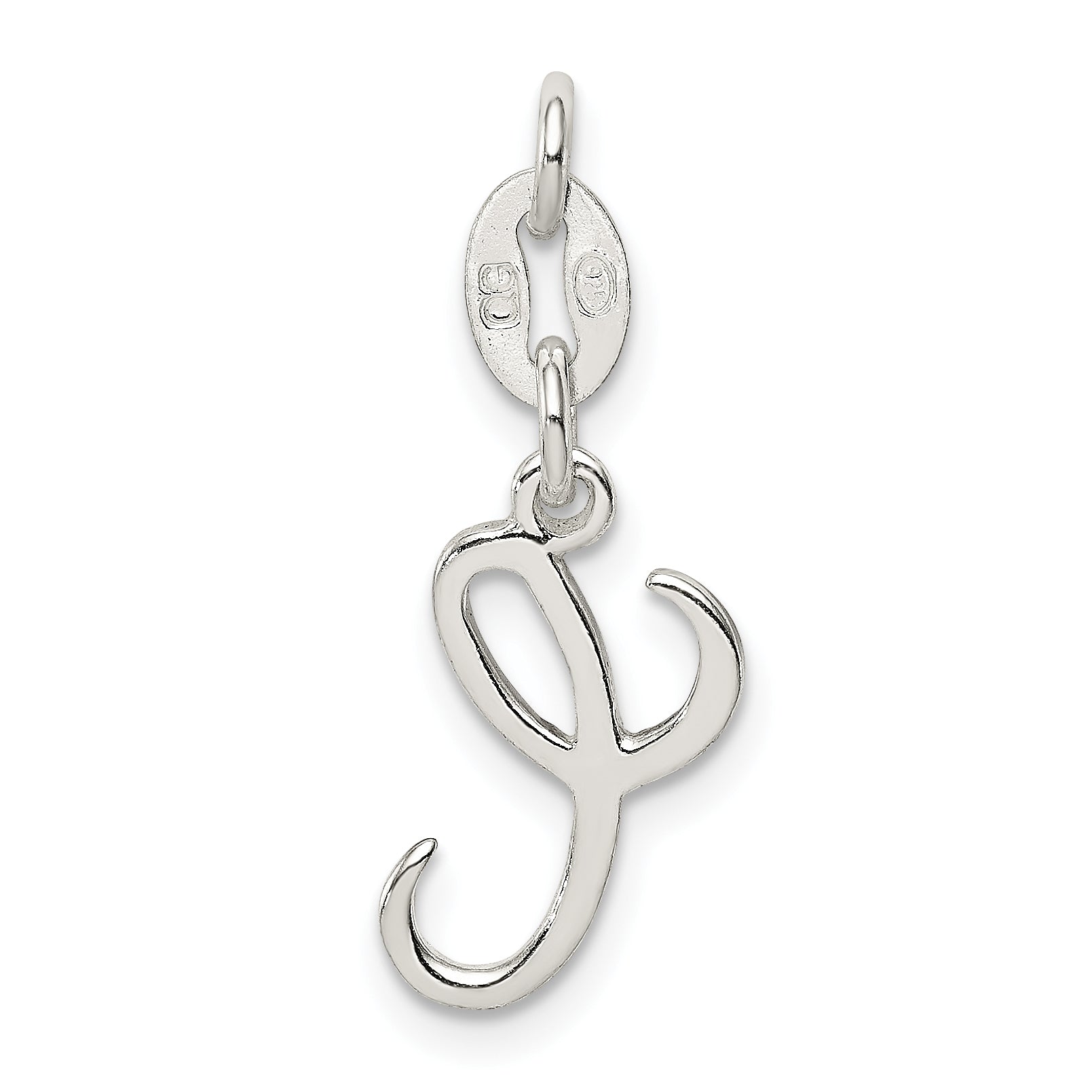 Sterling Silver Letter C Initial Charm