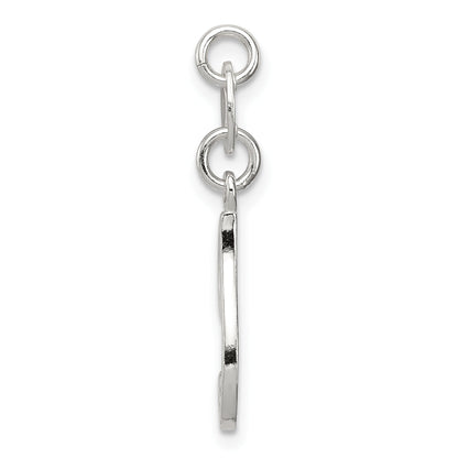 Sterling Silver Letter I Initial Charm